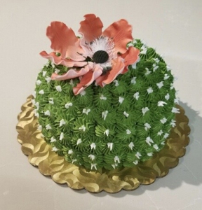 Cactus Flower Cake